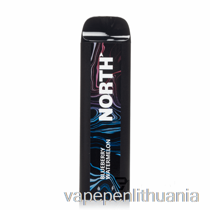 North 5000 Vienkartinis Mėlynių Arbūzų Vape Skystis